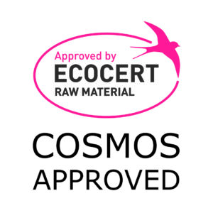 Logo ecocert raw material cosmos approved